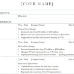 Resume Templates Excel