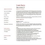 Resume Templates Hair Stylist