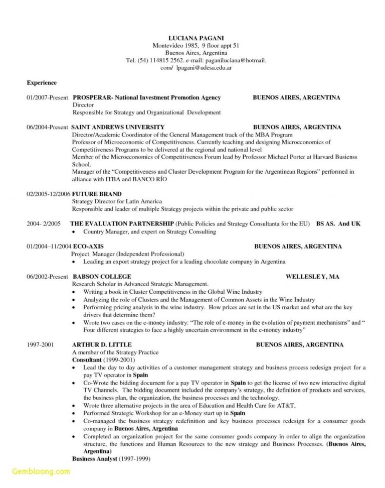 harvard mit resume template