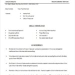 Resume Templates High School Student