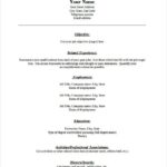 Resume Templates I Can Download for Free