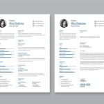 Resume Templates Illustrator