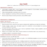 Resume Templates In Word