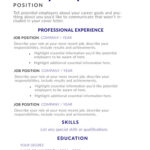 Resume Templates Indeed