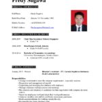 Resume Templates Jobstreet