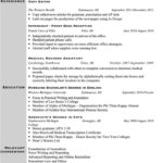 Resume Templates Journalism