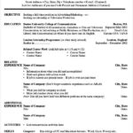 Resume Templates Multiple Jobs Same Company