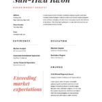 Resume Templates Samples