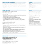 Resume Templates Science