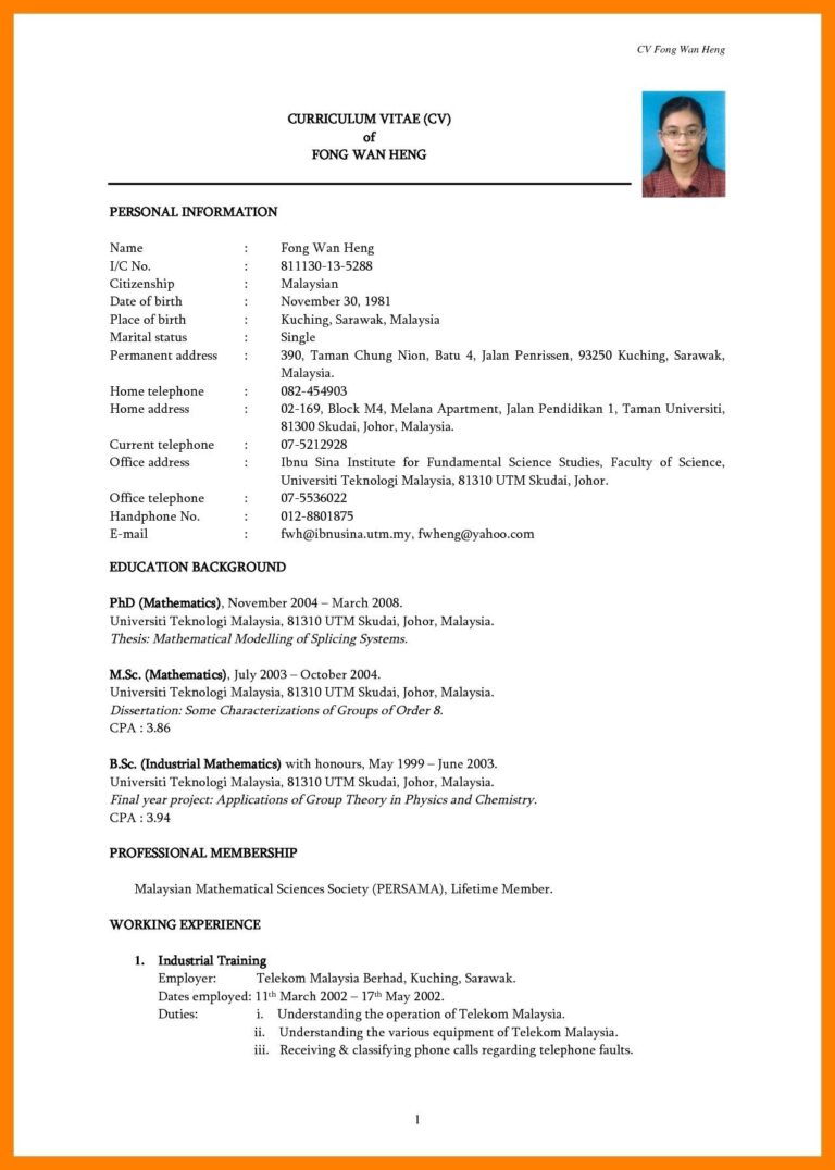 Simple Resume Method Resume Templates Simple (3) - TEMPLATES EXAMPLE | TEMPLATES EXAMPLE