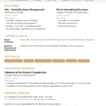 Resume Templates Student