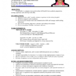 Resume Templates for Job Application