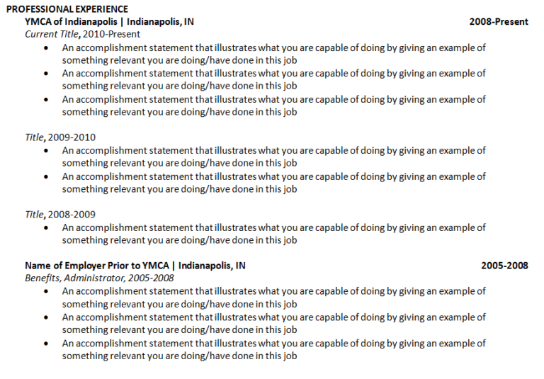 Resume Templates For Job Hoppers (3) TEMPLATES EXAMPLE TEMPLATES EXAMPLE