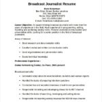 Resume Templates for Journalists