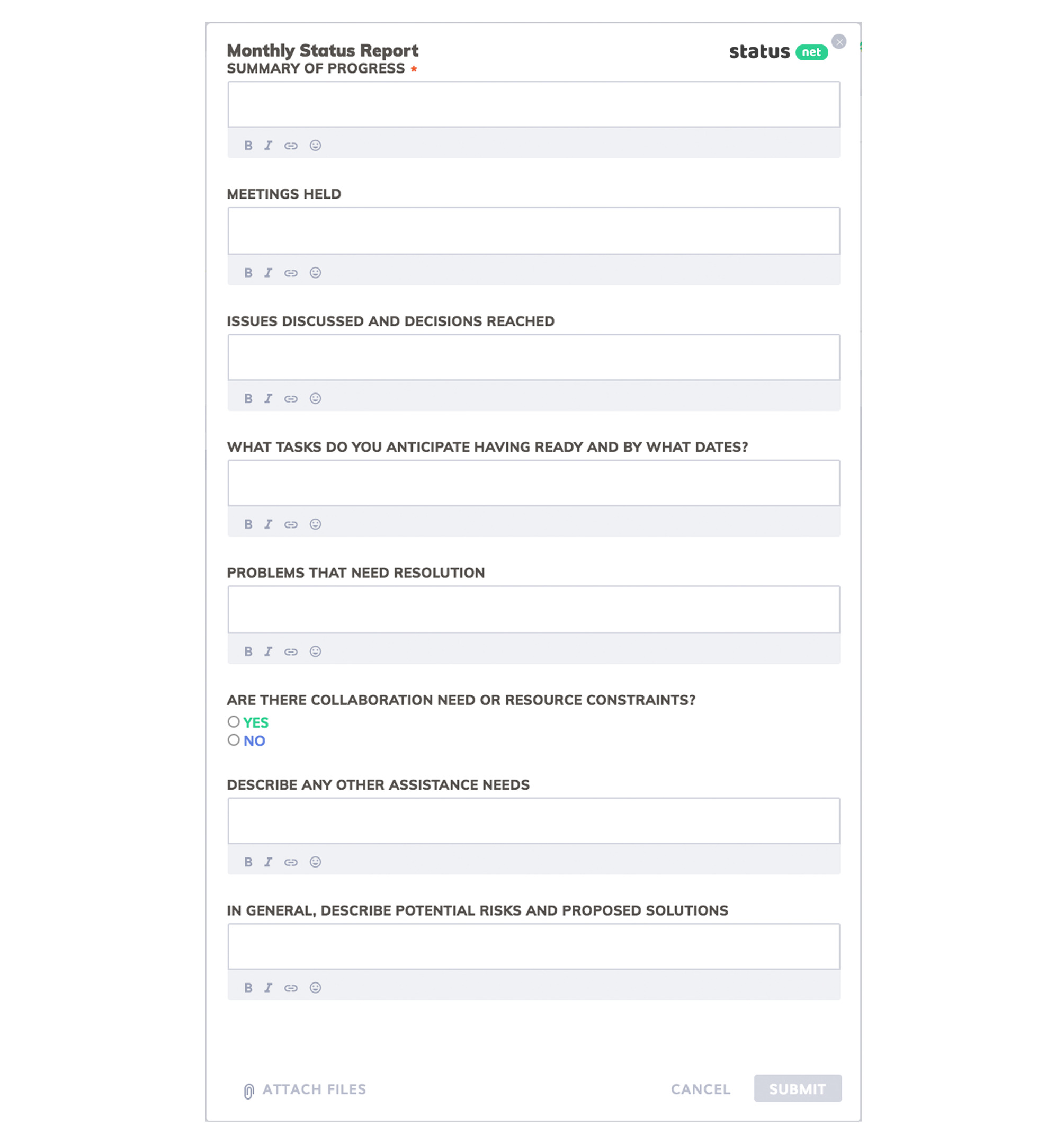 6 Awesome Weekly Status Report Templates