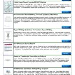 6 Month Report Template