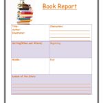Book Report Template 6th Class