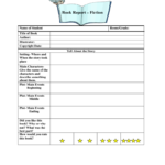 Book Report Template 6th Grade Pdf