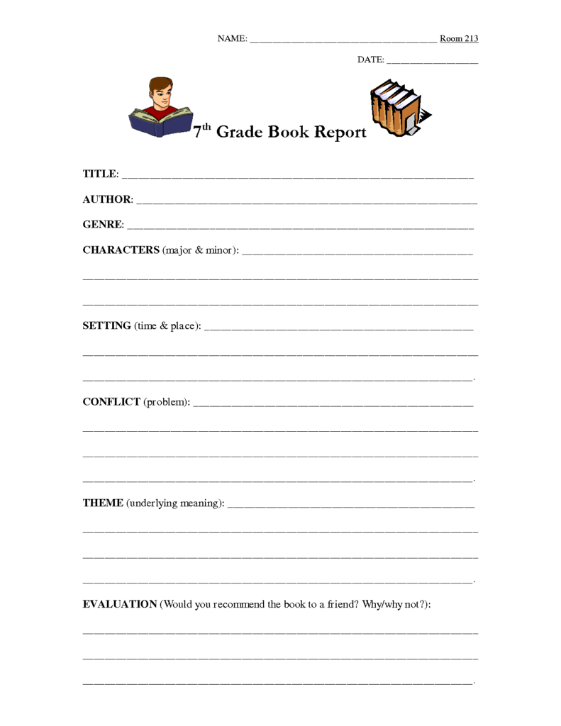 book-report-template-for-7th-graders-8-templates-example