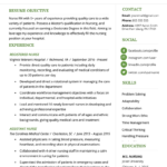 Experienced Rn Resume Templates