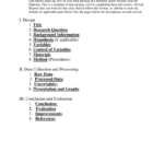 Grade 6 Lab Report Template