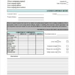 Inspection Report Template Xls