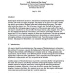Report Template Engineering