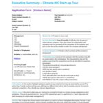 Report Template Executive Summary