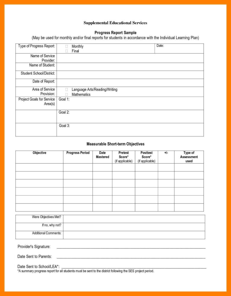 Report Template For Students (11) - TEMPLATES EXAMPLE | TEMPLATES EXAMPLE