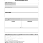 Report Template Sample In Word