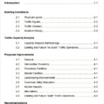 Report Template With Table Of Contents