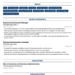 Resume Template Novoresume