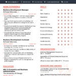 Resume Template Novoresume