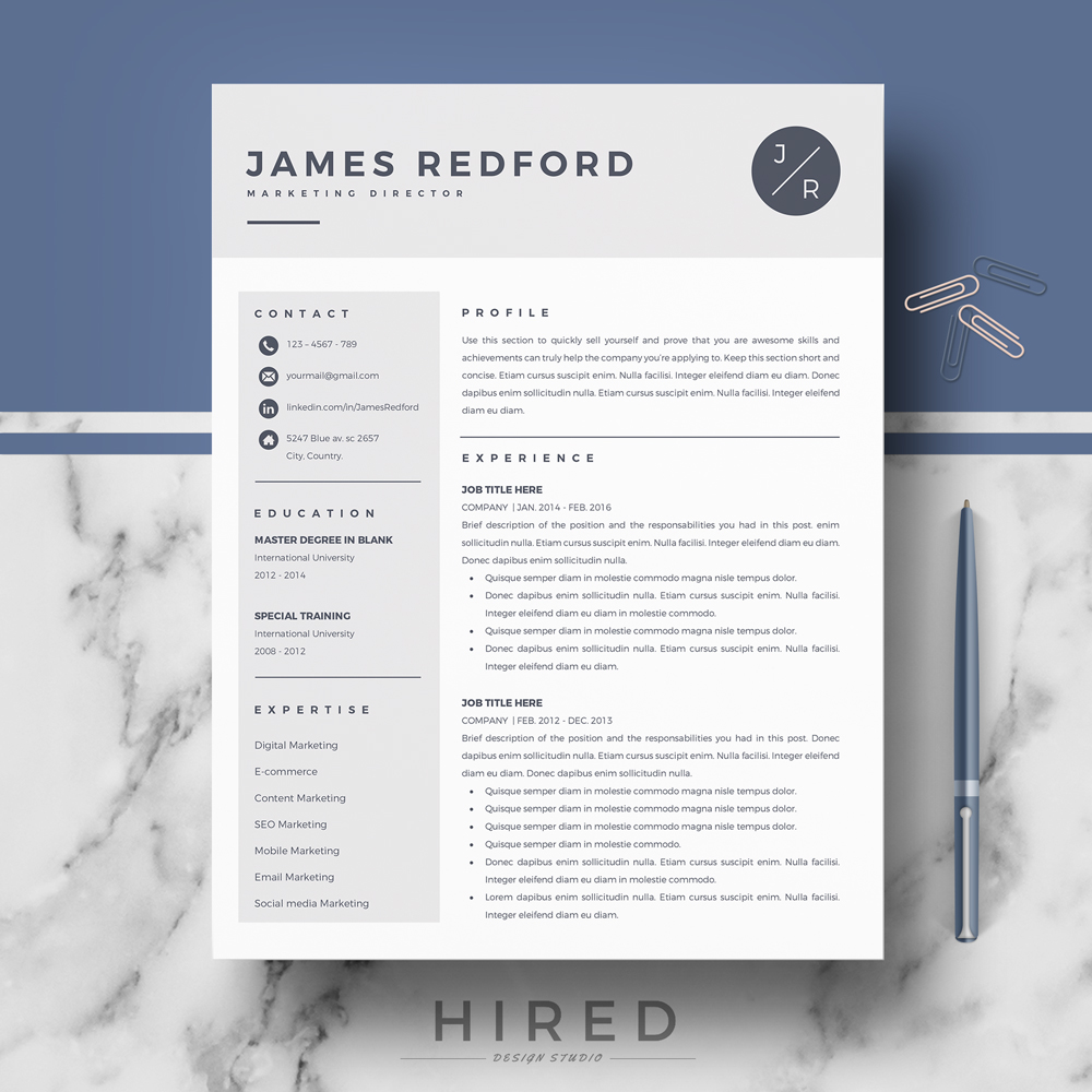 Resume Templates Mac