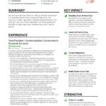 Resume Templates Marketing