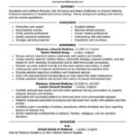 Resume Templates Medical