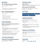 Resume Templates New Graduates