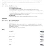 Resume Templates New Graduates