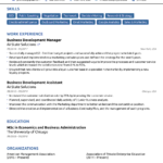 Resume Templates No Sign Up