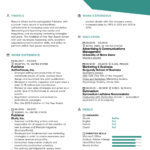 Resume Templates Notre Dame