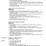 Resume Templates Nurse Practitioner