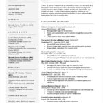 Resume Templates Nursing