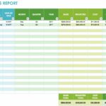 Sales Report Template Xls