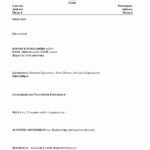 Texas A&M Resume Templates