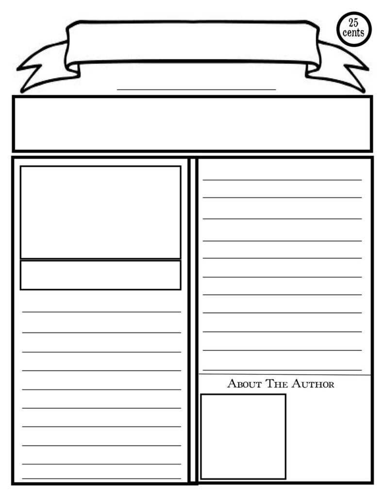 Year 6 Newspaper Report Template 3 TEMPLATES EXAMPLE TEMPLATES