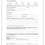 Incident Report Template Queensland