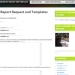 Report Request Template