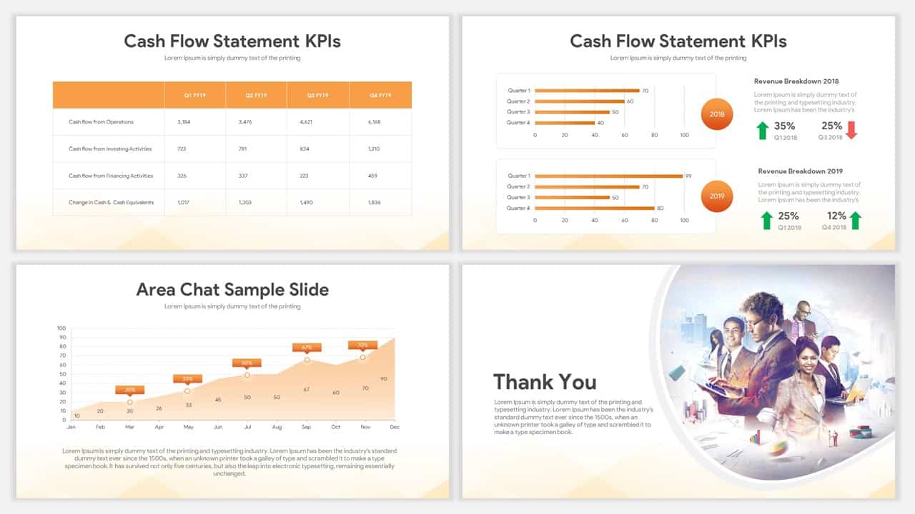 Report Template Powerpoint