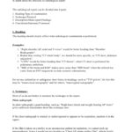Report Template Radiology