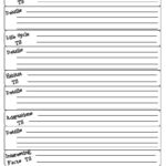 Research Report Template 5th Grade